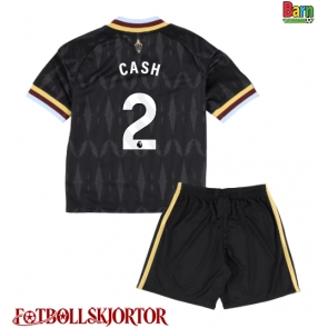 Aston Villa Matty Cash #2 Borta Kläder Barn 2026-27 Kortärmad (+ Korta byxor)